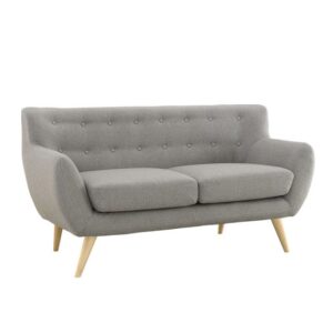 ghế trần sofa màu xám