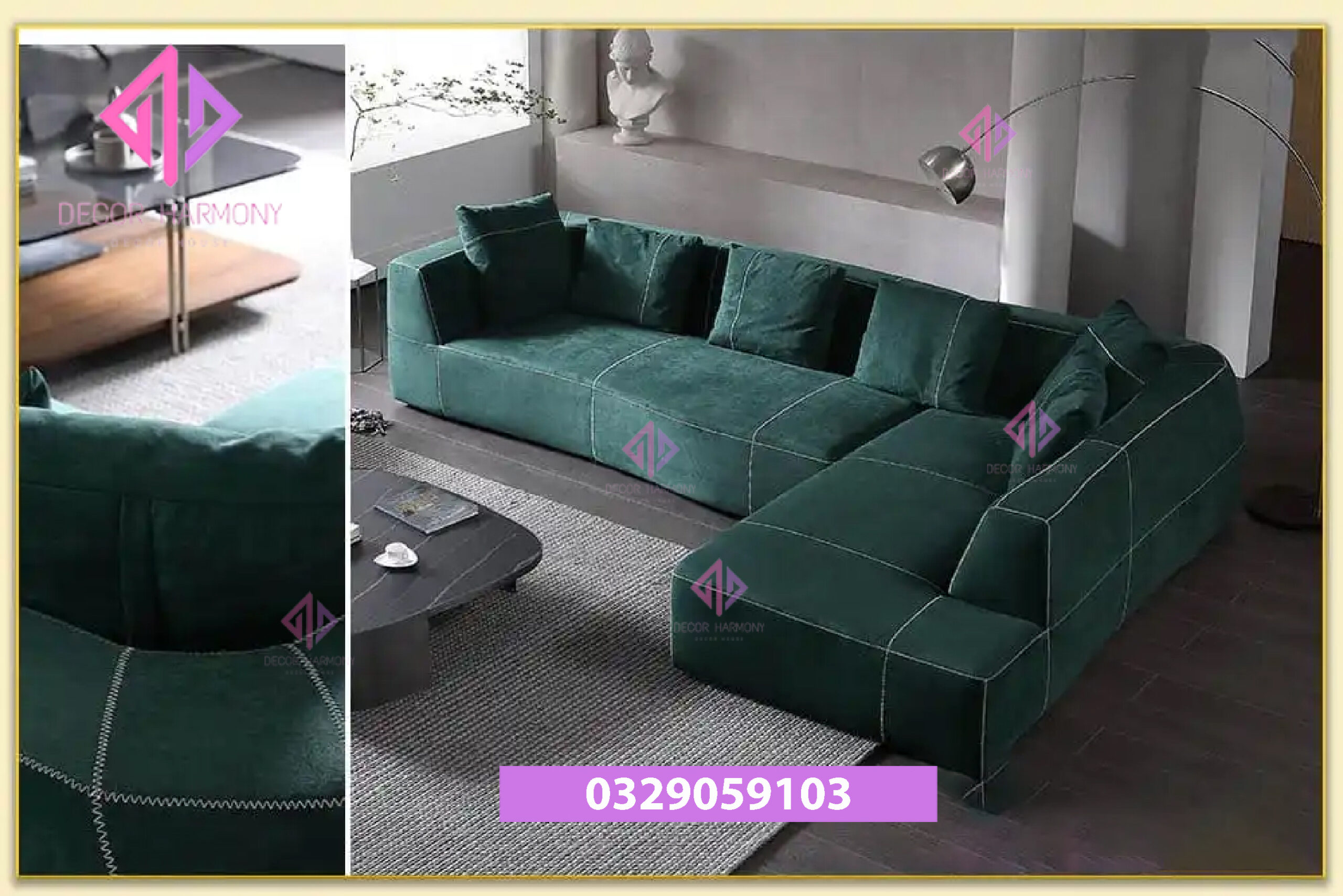 Mẫu Sofa Chữ L Đẹp