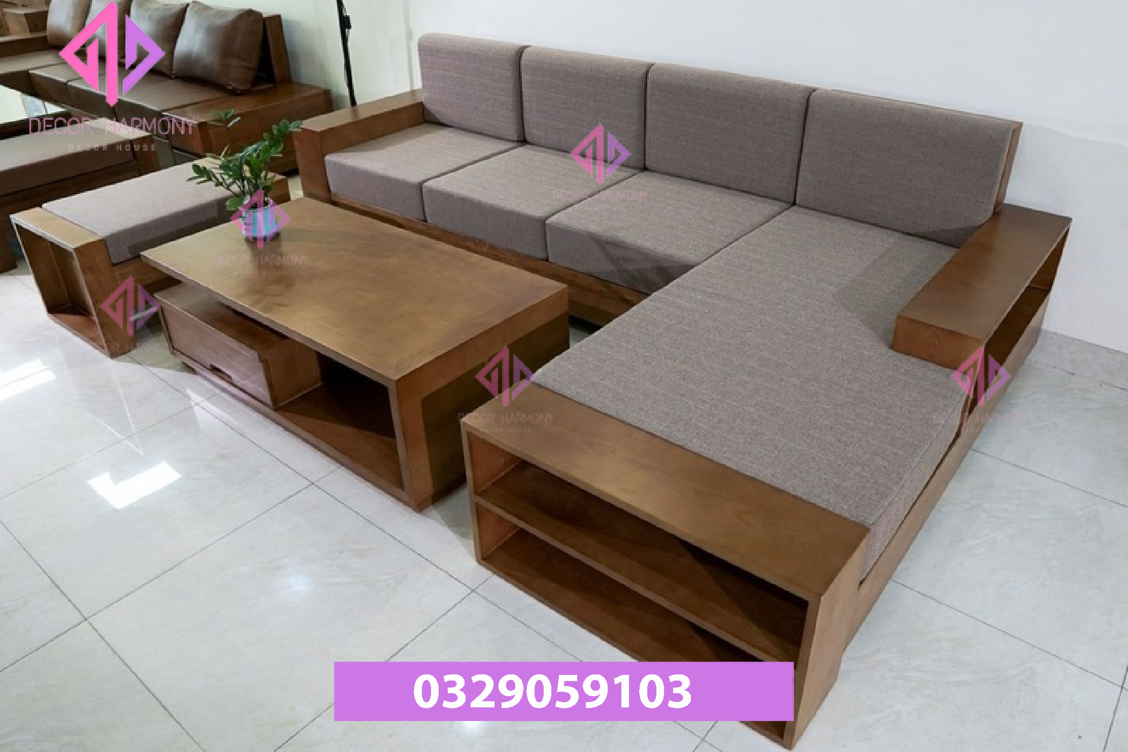 Mẫu Sofa Chữ L Đẹp