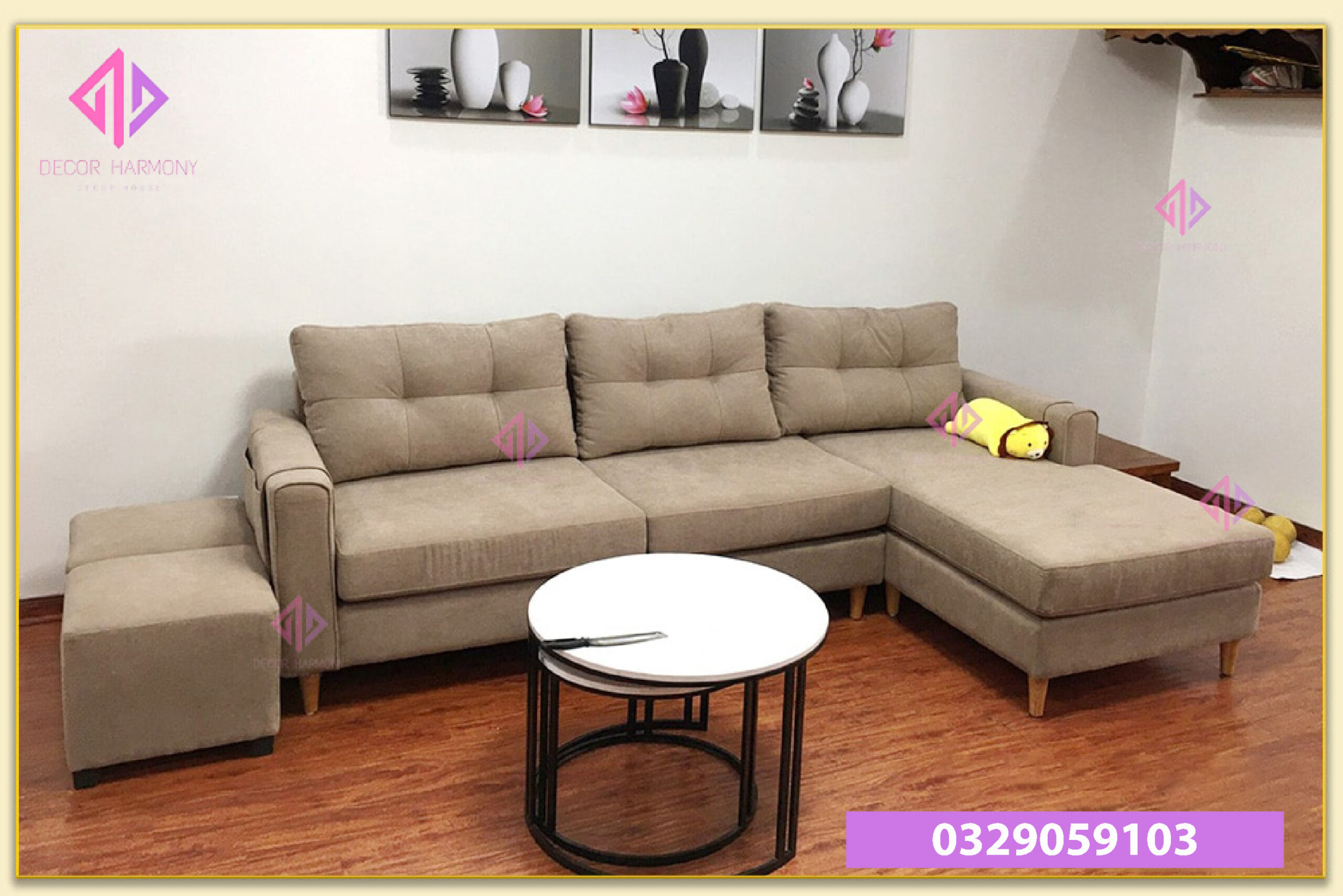 Mẫu Sofa Chữ L Đẹp